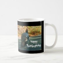 PAVOS SALVAJES, taza de la ACCIÓN DE GRACIAS
