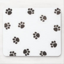 Pawprint Alfombrilla De Ratón