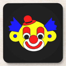 Payaso de circo posavaso