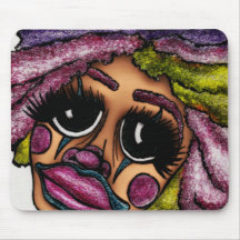 Payaso de la diversión de Mousemat, personalizable Tapete De Raton