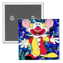 Payaso de la diversión pins
