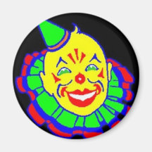 Payaso de neón imán