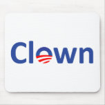 Payaso de Obama Tapete De Raton