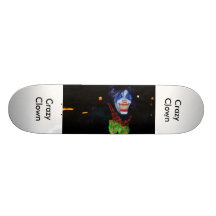 Payaso loco, payaso loco patines personalizados