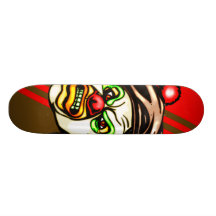 Payaso malvado desagradable monopatines personalizados