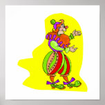 Payaso medieval poster