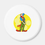 Payaso tímido iman