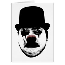 Payaso triste felicitaciones