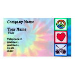 Paz, amor, Bluegrass Plantillas De Tarjetas Personales