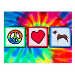 Paz, amor, Pitbulls Postales