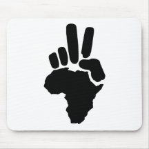 Paz de África Tapete De Ratones