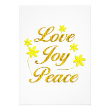 Paz de la alegría del amor comunicado personal  