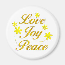 Paz de la alegría del amor iman