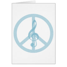 Paz de la música felicitación