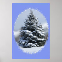 Paz de la nieve poster
