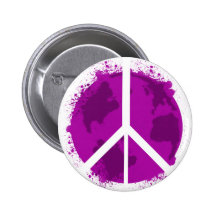 Paz de mundo, rosada pin