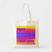 PAZ DEL AMOR… Totes religiosos Bolsas