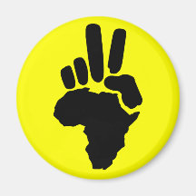 Paz en África Imán Para Frigorífico