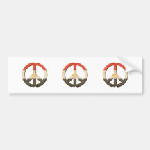 Paz en Egipto Etiqueta De Parachoque