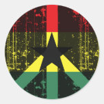 Paz en Ghana Etiqueta
