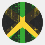 Paz en Jamaica Pegatinas