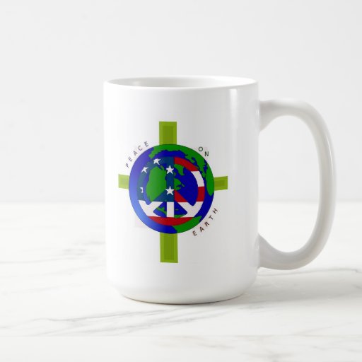 Paz en la taza de la tierra