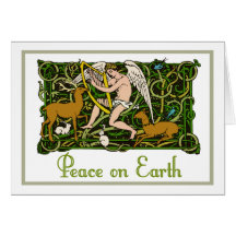 Paz en la tierra felicitación