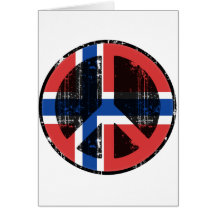 Paz en Noruega Felicitación