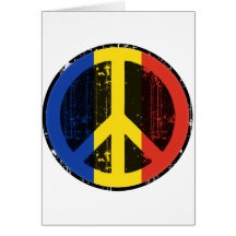 Paz en Rumania Tarjetón