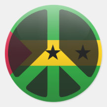 Paz en Sao Tome and Principe Etiqueta