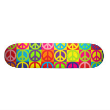 Paz multicolora múltiple patin