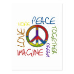 Paz retra tarjetas postales
