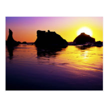 Paz - roca de la cara, Bandon, Oregon Postal