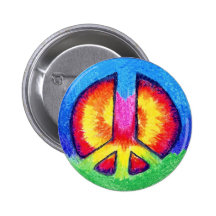Paz Tie~Dye Pin