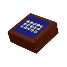 Paz y símbolos de Eco Cajas De Recuerdo