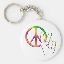 Peace-02 Llavero