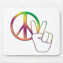 Peace-02 Tapete De Ratón