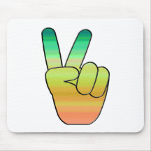 Peace-03 Tapetes De Ratón
