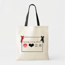 PEACE.LOVE.JAPAN BOLSA