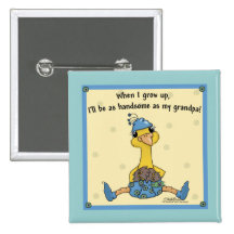 Peachick hermoso como abuelo pins