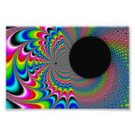 Peackock un Delic - arte del fractal Impresión Fotográfica