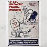 Pearl Harbor de acero de Answeres Tarjeta Publicitaria