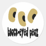 Peaz Negro-Observado Pegatinas