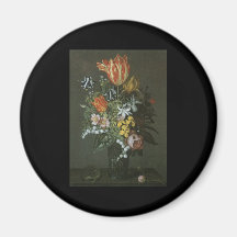 Pedazo de flor de Bosschaert Juan Iman Para Frigorífico