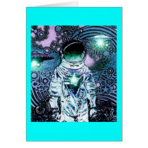 Pedazos de la tarjeta -7 del espacio - variación