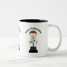 Pediatra futuro Little Boy Tazas