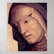 Pedro Perugino - detalle del Pieta: Maria Posters