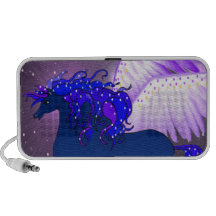 Pegaso azul iPod altavoces