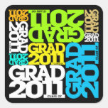 Pegatina 2011 de la graduación 3