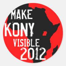 Pegatina 2012 de Kony